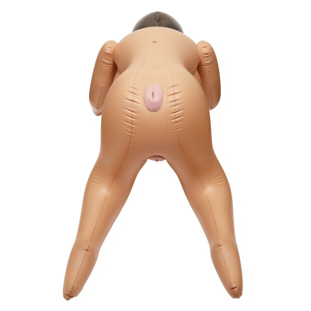 CalExotics Back Door Babe Love Doll Caramel Liebespuppe Beige