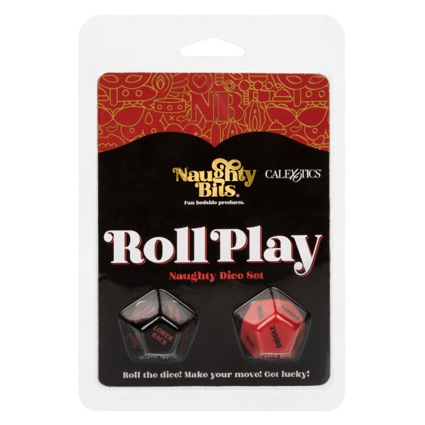 Roll Play - Naughty Dice Set Multicolor