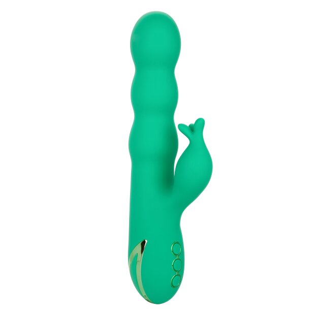 CalExotics Sonoma Satisfier Rabbit Vibrator Grün 12,75 cm ⌀ 3,25 cm