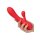 CalExotics Palisades Passion Rabbit Vibrator Rot 11,5 cm ⌀ 3,75 cm