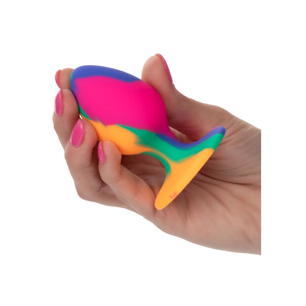 Cheeky Medium Tie-Dye Plug Multicolor - 3,25 cm