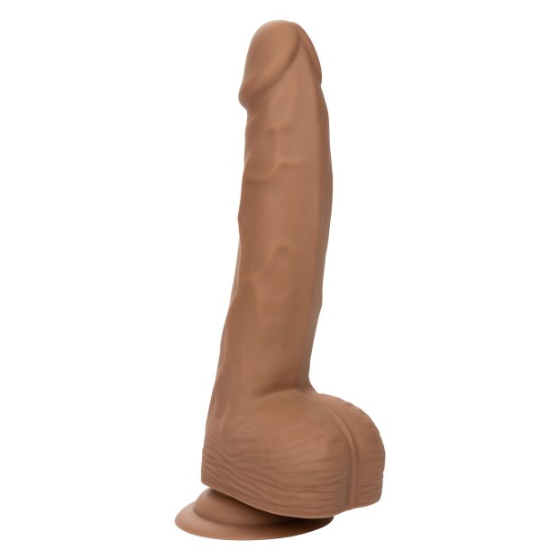 CalExotics Silicone Studs Dildo Braun 25,5 cm