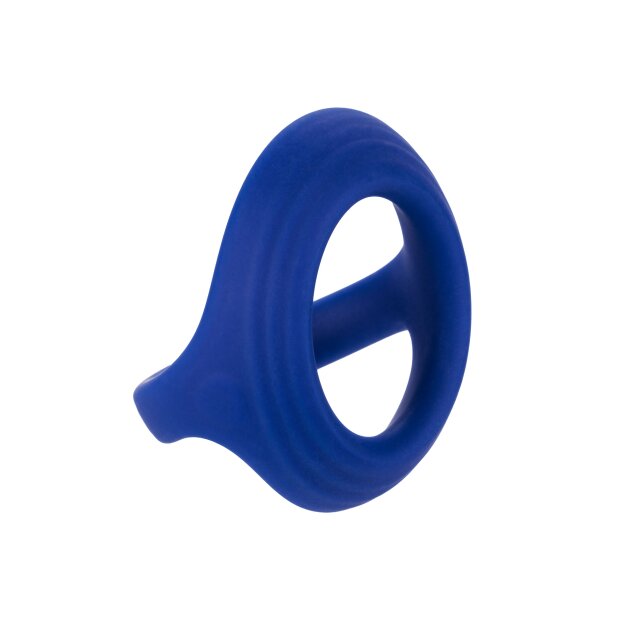 CalExotics Admiral Cock Ball Dual Ring Enhancer Blau ⌀ 3,75 cm