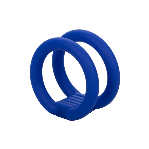 CalExotics Admiral Dual Cock Cage Enhancer Blau ⌀ 3,25 cm