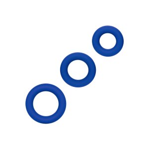 Admiral Cock Ring Set Blue