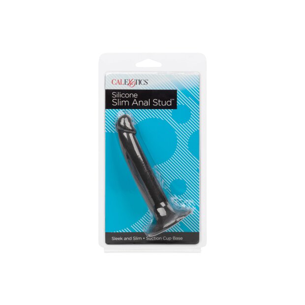 CalExotics Slim Anal Stud Black Spezialdildo Schwarz 13,25 cm ⌀ 2,5 cm