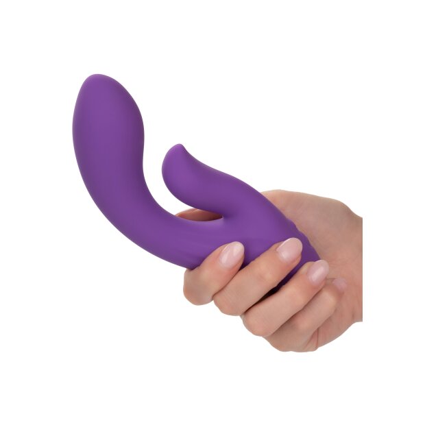 CalExotics Stella Dual Pleaser Rabbit Vibrator Lila 17,25 cm