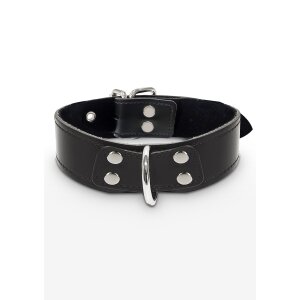 Taboom Halsband mit D-Ring schwarz