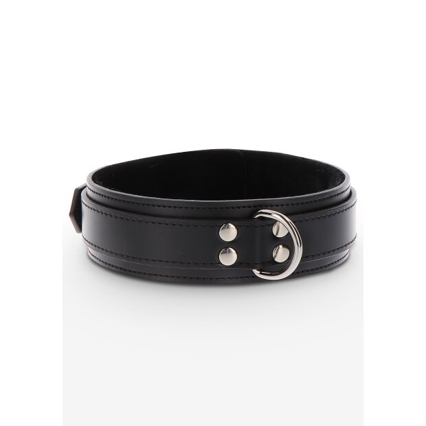 Taboom heavy collar with D-ring black