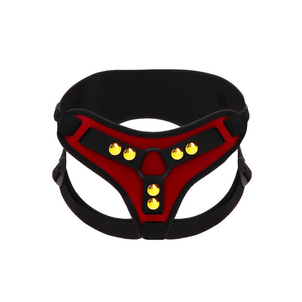 Taboom harness Deluxe red, black