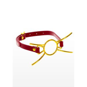 Taboom spider gag with open mouth red, gold