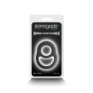 NS Novelties Renegade Cradle Penisring Schwarz ⌀ 5,9 cm