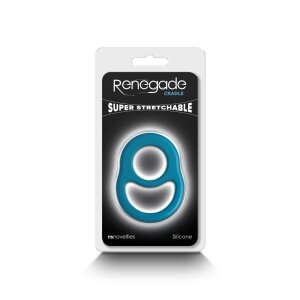 NS Novelties Renegade Cradle Blue Penisring Blau