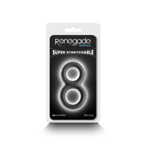 NS Novelties Renegade Twofold Black Penisring Schwarz ⌀...