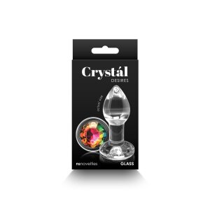 NS Novelties Crystal Desires Rainbow Gem S Analplug...