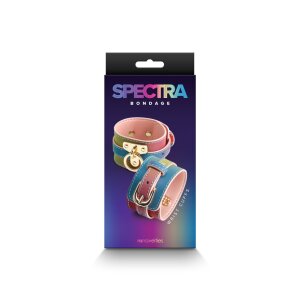 Spectra Bondage Wrist cuff Rainbow