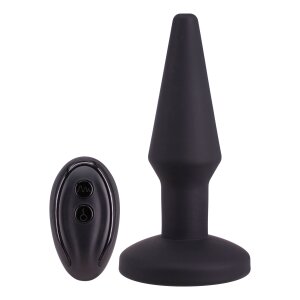 Seven Creations Plug Anal Gonflable noir 3,7 cm