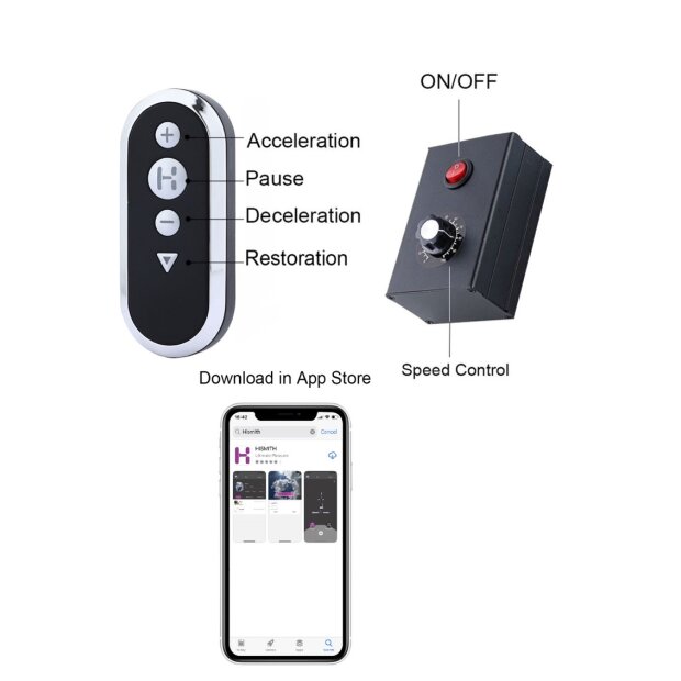 Hismith Premium 1 Fuck Machine Sexmaschine Schwarz