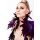 Kinky Diva Feather Shoulder Wrap Purple