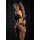 Off the Shoulder Bodystocking  Black OS