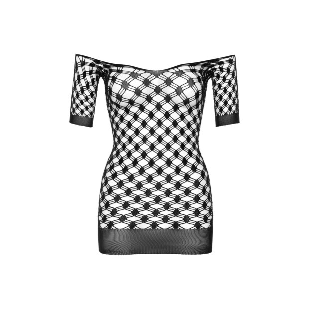 Deluxe Fence Net Minidress Black OS