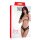Lucy crotchless thong panty Black S/M