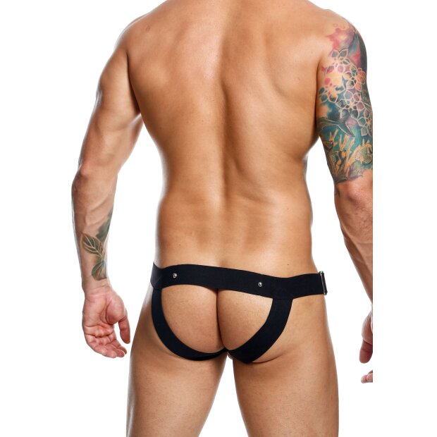 DNGEON Cockring Jockstrap Black OS