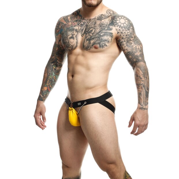 DNGEON Chain Jockstrap Yellow OS