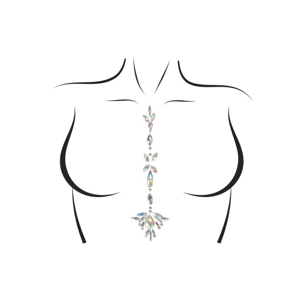 Jade Body Jewels Sticker Transparant