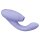 Womanizer Duo 2 pressure wave stimulator with G-spot vibrating arm purple
