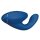 Womanizer Duo 2 pressure wave stimulator with G-spot vibrating arm blue