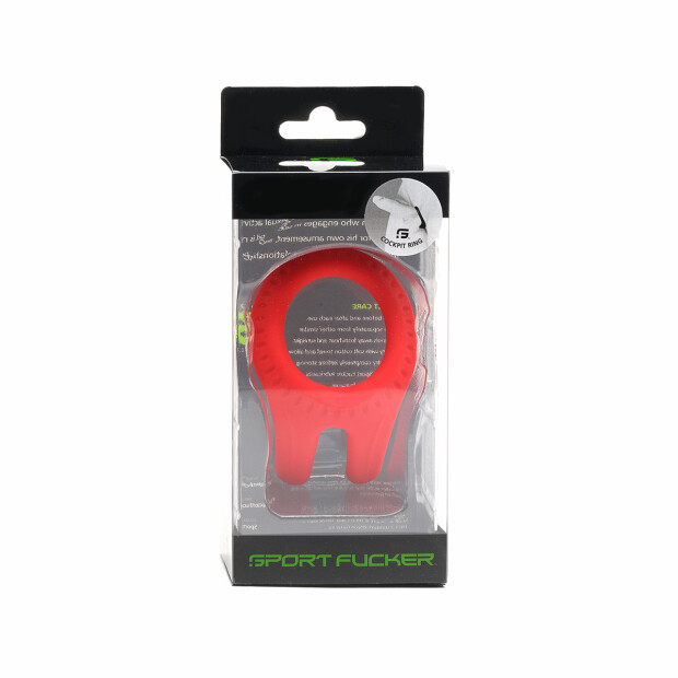 Sport Fucker CockPit Ring Penisring Rot ⌀ 3,5 cm