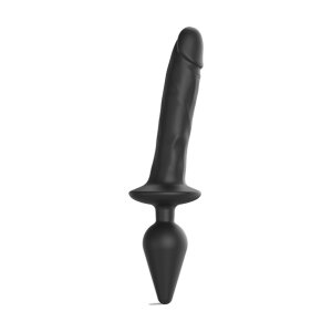 Strap-On-Me Switch Plug-in Realistic Dildo Schwarz 12,8...