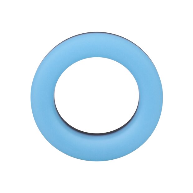 Doc Johnson The Big O Penisring Transparent Blau