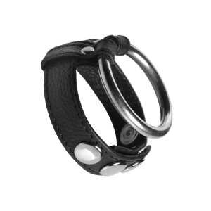 Strict Cock and Ball Steel ring for erection enhancement...