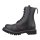 OUTLET Angry Itch 08-Loch Vegane PU Stiefel Schwarz Größe 42