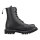 OUTLET Angry Itch 08-Loch Vegane PU Stiefel Schwarz Größe 42