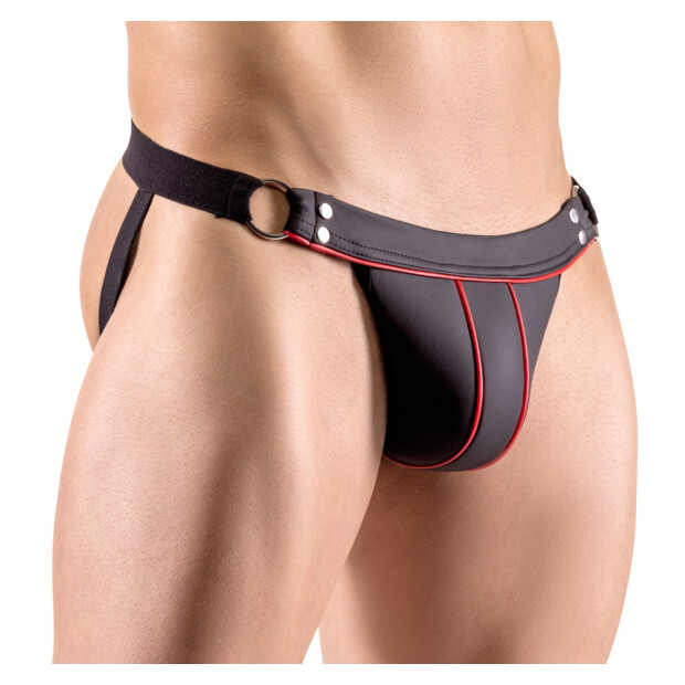 Herren Jock String mit roten Highlights S/M - 2XL