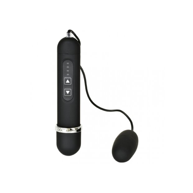 Doc Johnson Black Magic Bullet & Controller Vibro Ei mit Fernbedienung schwarz