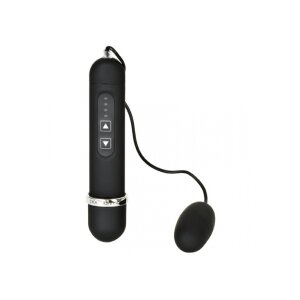 Doc Johnson Black Magic Bullet &amp; Controller Vibro Ei...