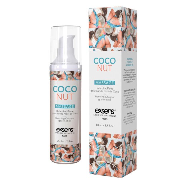Exens Warming Massage Oil Coconut 50ml