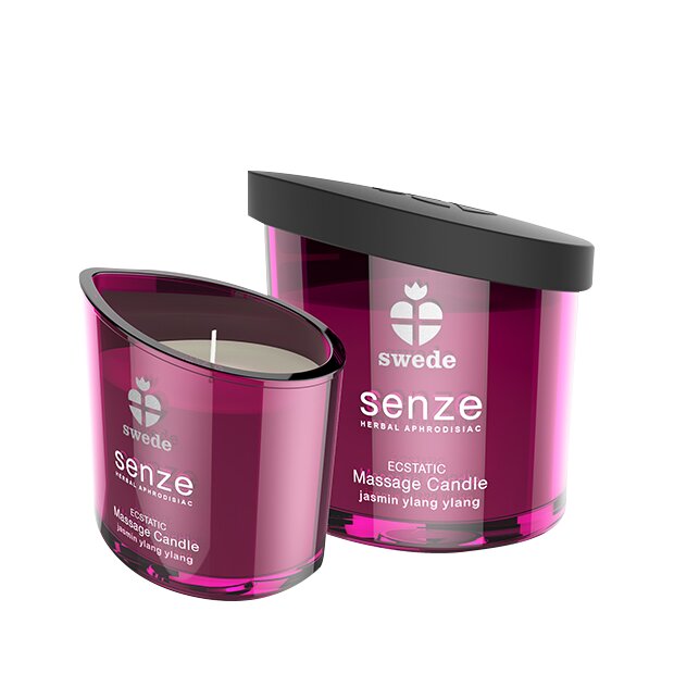 Swede - Senze Ecstatic Massage Candle Jasmine Ylang Ylang 150 ml