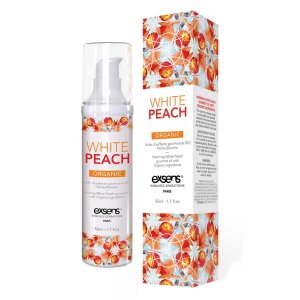 Exens Warming Massage Oil White Peach Organic 50ml