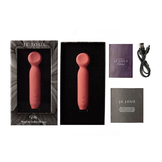 Je Joue Vita Pink Watermelon Bullet Mini Vibrator Pink 12,3 cm