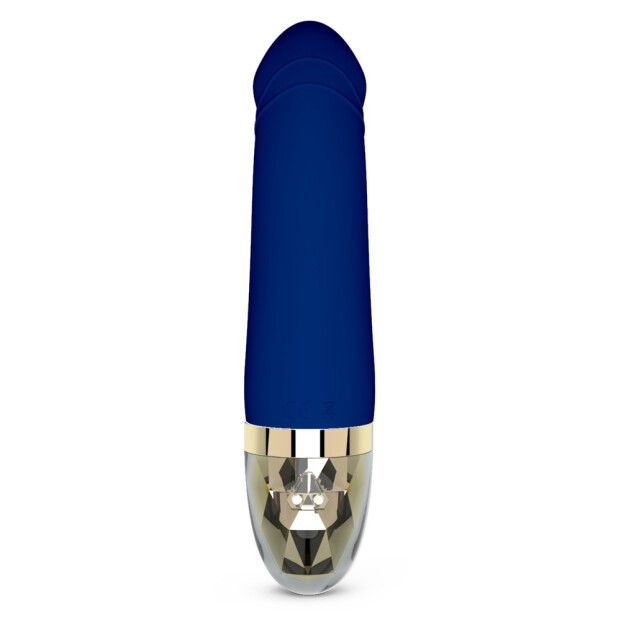 Mystim Real Deal Neal Vibrator Blau 16,5 cm