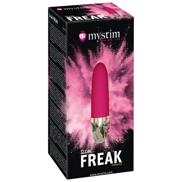 Mystim Sleak Freak Vibrator Pink 14,5 cm