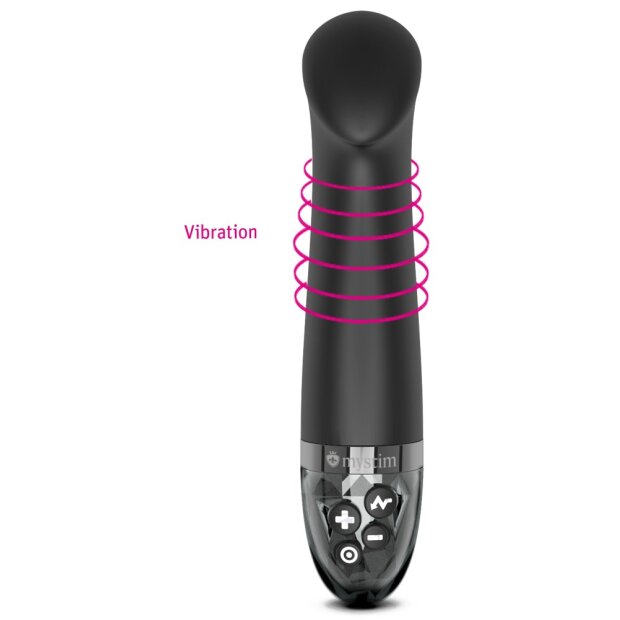 Mystim Right on Ron eStim Vibrator black