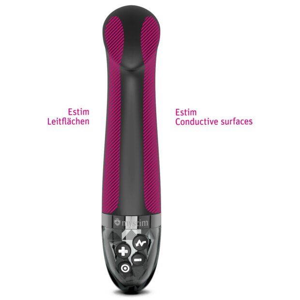 Mystim Right on Ron eStim Vibrator black