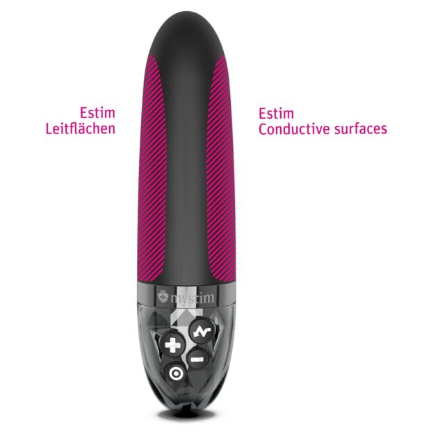 Mystim Sleak Freak eStim Vibrator black