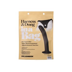 Doc Johnson Umschnallgurt Strap-On Schwarz 12,7 cm